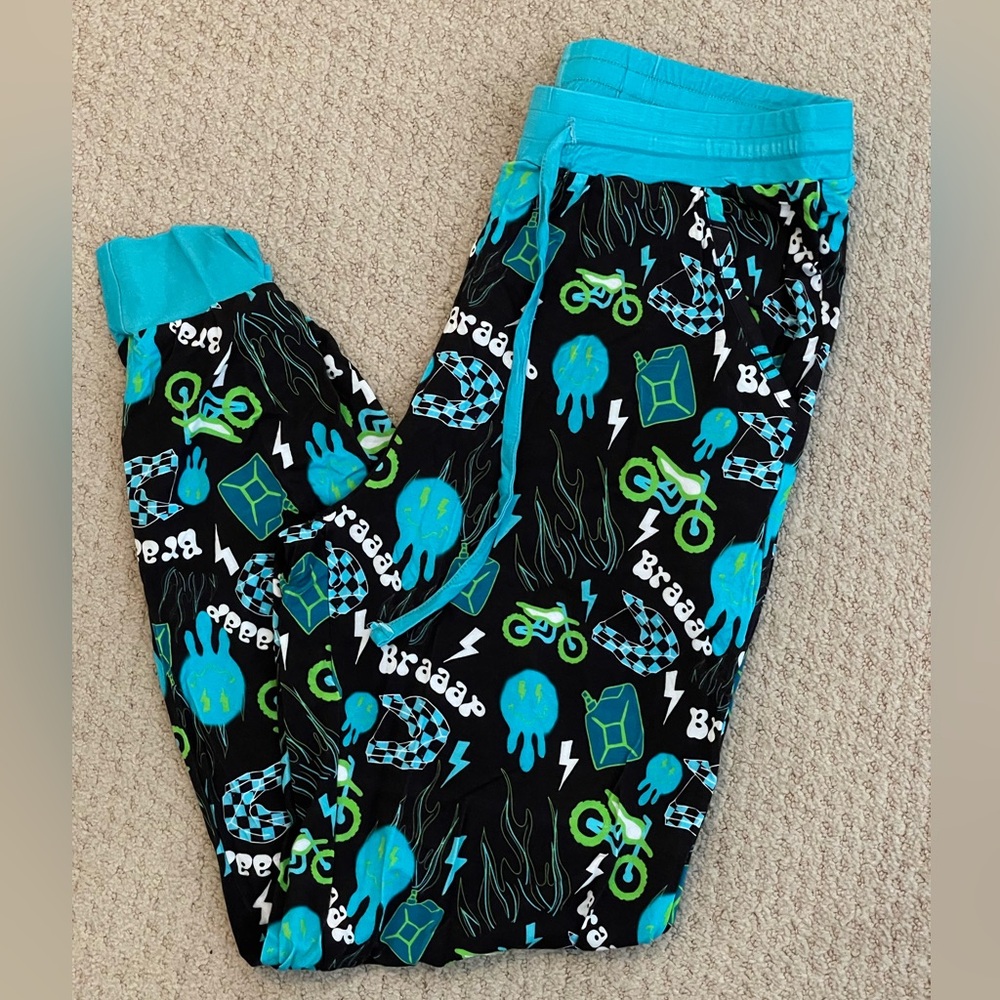 Bamboo PJ Lounge Pants Medium Motorcross Dirt Bikes